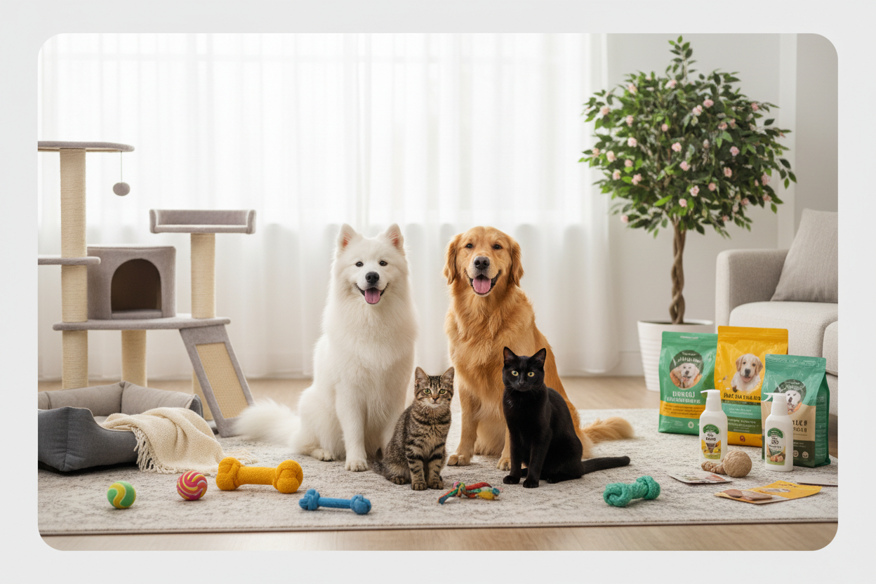 Bannière hero animaux